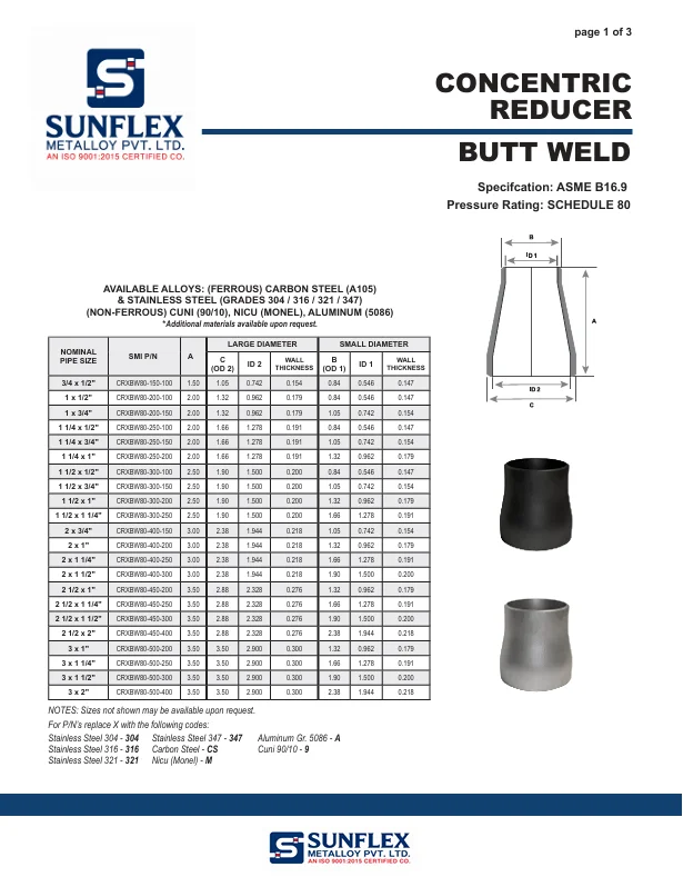 Buttweld Elbow Schedule 40